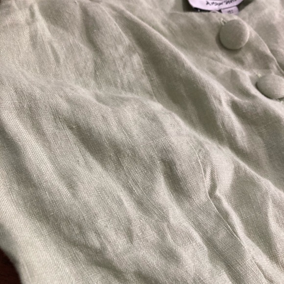 & Other Stories Belted Linen Romper - Picture 7 of 11